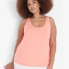 The Tee Shop^Lane Bryant Double Scoop Tank Desert Flower