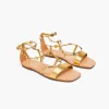 Sandals & Espadrilles^Lane Bryant Dream Cloud Star Strappy Sandal Gold