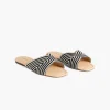 Sandals & Espadrilles^Lane Bryant Dream Cloud Stripe Textile Slide Black