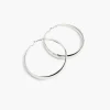 Earrings^Lane Bryant Extra Large Hoop Earrings Silver