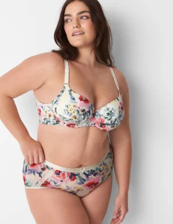 Brief Panties^Lane Bryant Extra Soft Full Brief Panty Gardens Birch