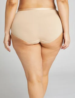 Brief Panties^Lane Bryant Extra Soft Full Brief Panty Cafe