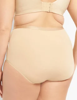 Brief Panties^Lane Bryant Extra Soft High-Waist Brief Panty Cafe