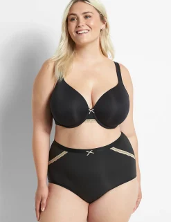 Full Coverage Bras^Lane Bryant Extra Soft Lightly Lined Full Coverage Bra Black