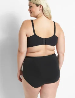 Full Coverage Bras^Lane Bryant Extra Soft Lightly Lined Full Coverage Bra Black