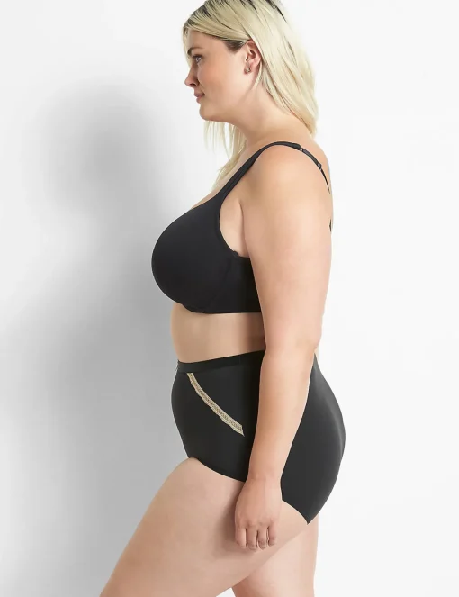 Full Coverage Bras^Lane Bryant Extra Soft Lightly Lined Full Coverage Bra Black