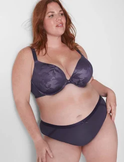 Thong Panties^Lane Bryant Extra Soft Thong Panty Nightshade