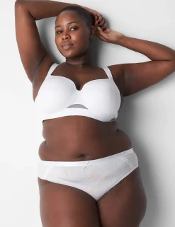Thong Panties^Lane Bryant Extra Soft Thong Panty Palm Sand Dollar
