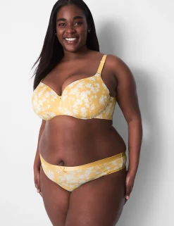 Thong Panties^Lane Bryant Extra Soft Thong Panty Blossom Floral