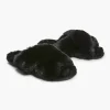Sleep Accessories^Lane Bryant Faux-Fur Slippers Black