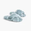 Sleep Separates^Lane Bryant Faux-Fur Slippers Lead