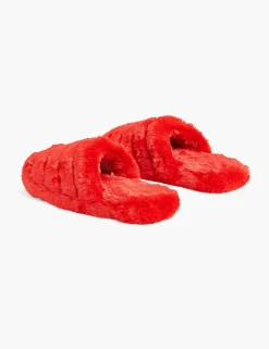 Sleep Accessories^Lane Bryant Faux-Fur Slippers Adrenaline Rush