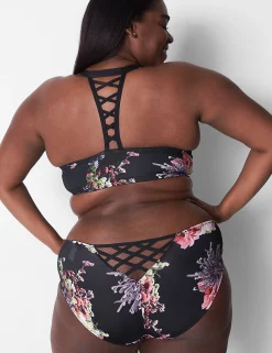 Sexy Panties^Lane Bryant Floral Lace Hipster Panty Small Floral