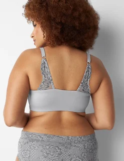 Front-Close Bras^Lane Bryant Front-Close No-Wire Bra Alloy