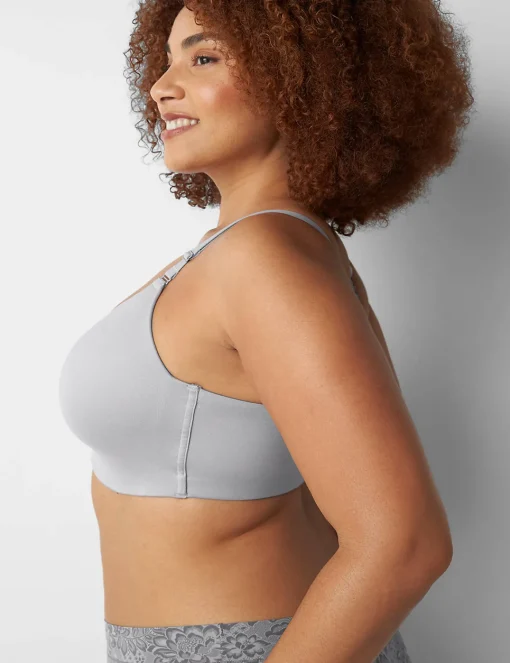 Front-Close Bras^Lane Bryant Front-Close No-Wire Bra Alloy