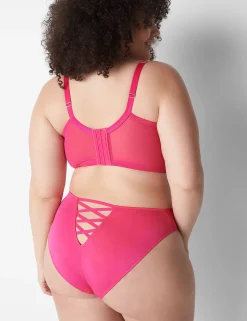 Cheeky Panties^Lane Bryant High-Leg Cheeky Panty Pink Yarrow