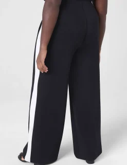 Wide Leg^Lane Bryant Journey Knit High-Rise Wide Leg Pant Black