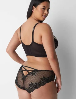 Cheeky Panties^Lane Bryant Lace-Back Cheeky Panty Animal Birch