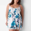 Slips & Babydolls^Lane Bryant Lace-Trim Slip Peony Floral