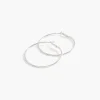 Earrings^Lane Bryant Large Hoop Silver Tone