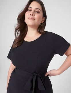 Lena^Lane Bryant Lena Ankle Wide Leg Jumpsuit Black