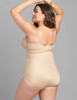 Level 3 - Contour^Lane Bryant Level 3 Contouring High-Waist Brief Cafe