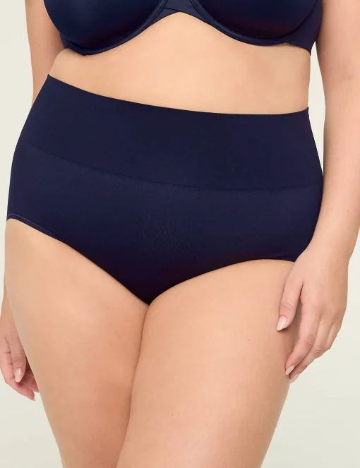 Level 2 - Shape^Lane Bryant Level 2 Shaping High-Waist Full Brief Panty Maritime Blue