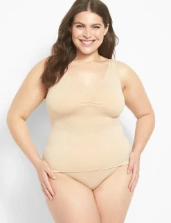 Level 2 - Shape^Lane Bryant Level 2 Shaping Seamless Cami Cafe