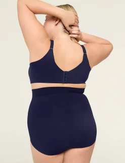 Level 2 - Shape^Lane Bryant Level 2 Shaping Ultra High-Waist Brief Maritime Blue