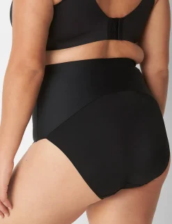 Level 2 - Shape^Lane Bryant Level 2 Totally Smooth Ultra High-Waist Brief Panty Black