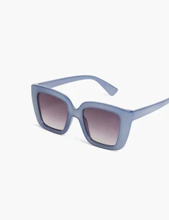 Sunglasses^Lane Bryant Light Blue Plastic Cat Eye Sunglass Twilight Blue