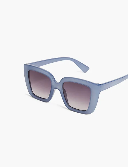 Sunglasses^Lane Bryant Light Blue Plastic Cat Eye Sunglass Twilight Blue