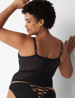 Bodysuits & Playsuits^Lane Bryant Lightly Lined Lace Corset Black
