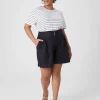 Shorts^Lane Bryant Linen City Short Black