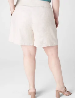 Shorts^Lane Bryant Linen City Short Flax Linen