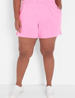 Shorts^Lane Bryant Livi French Terry Short Sugar Plum