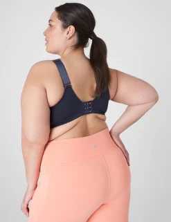 Sports Bras^Lane Bryant Livi High-Impact Wicking Max Support Underwire Sports Bra Desert Flower