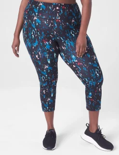 Crops And Capris^Lane Bryant Livi High-Rise Livi Soft Capri Legging Explosion