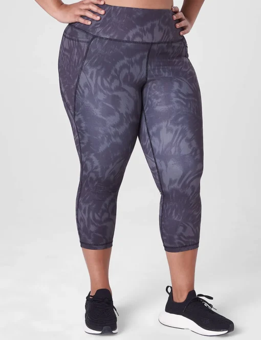 Crops And Capris^Lane Bryant Livi High-Rise Livi Soft Capri Legging Butterfly Wing