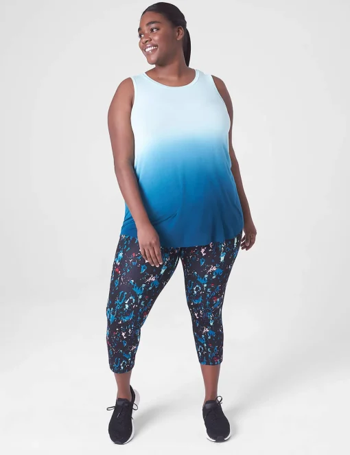 Crops And Capris^Lane Bryant Livi High-Rise Livi Soft Capri Legging Explosion
