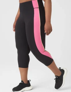 Crops And Capris^Lane Bryant Livi High-Rise Recycled Livi Soft Capri Legging Fiji Flower