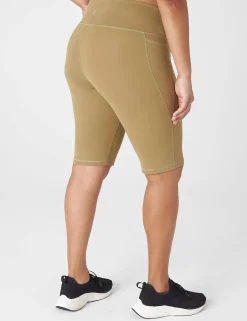 Shorts^Lane Bryant Livi High-Rise Recycled Livi Soft Knee Short Dried Herb