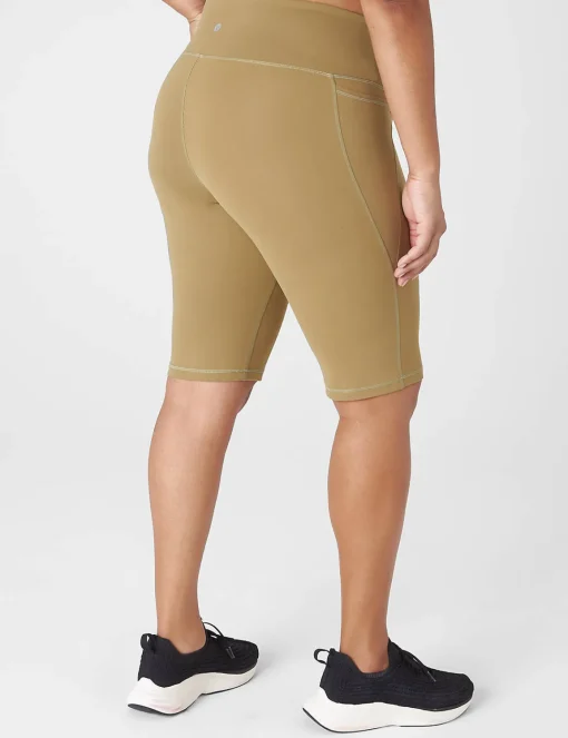 Shorts^Lane Bryant Livi High-Rise Recycled Livi Soft Knee Short Dried Herb
