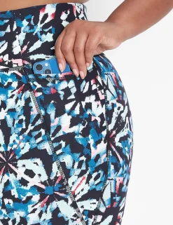 Crops And Capris^Lane Bryant Livi High-Rise Wicking Capri Legging - Print Kaleidoscope Print