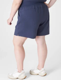 Shorts^Lane Bryant Livi Knit Trouser Shorts Blue Nights