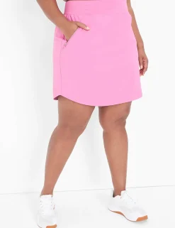Shorts^Lane Bryant Livi Knit Trouser Skort Fiji Flower