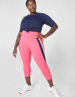 Livi Active Tops^Lane Bryant Livi Seamless Fitted Top Maritime Blue