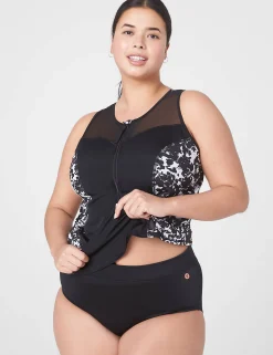 Swim Bottoms^Lane Bryant Livi Swim Brief Black