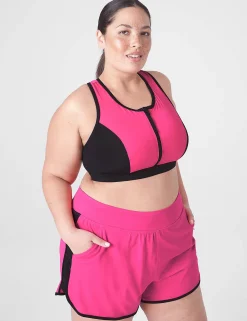 Swim Bottoms^Lane Bryant Livi Swim Short Fuchsia Pink