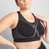 Sports Bras^Lane Bryant Livi Wireless Medium-Impact Seamless Sports Bra With Wicking Black